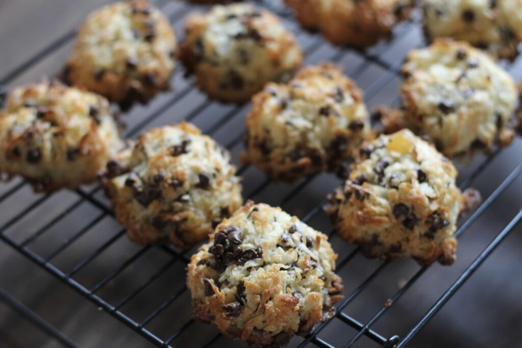 Ginger Chocolate Chip Macaroons