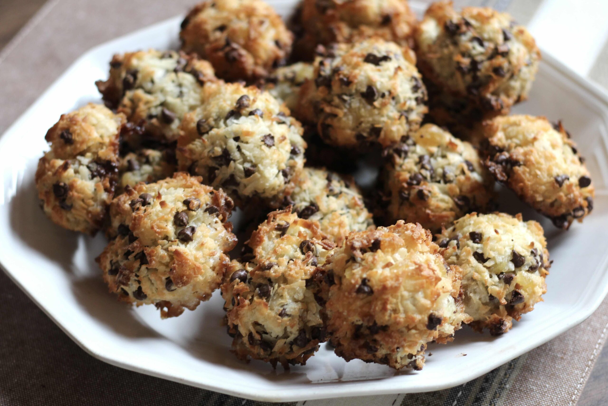 Ginger Chocolate Chip Macaroons