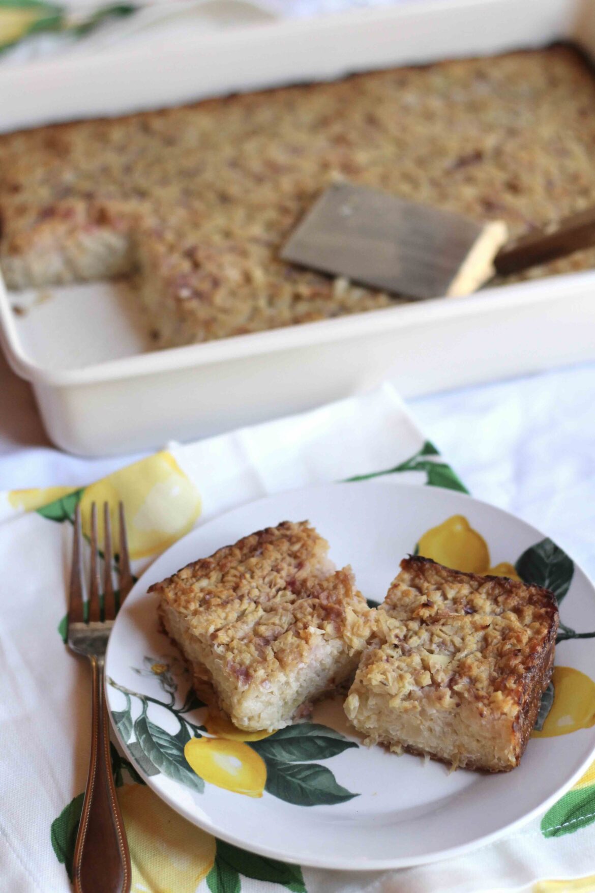 Preserved Lemon Potato Kugel