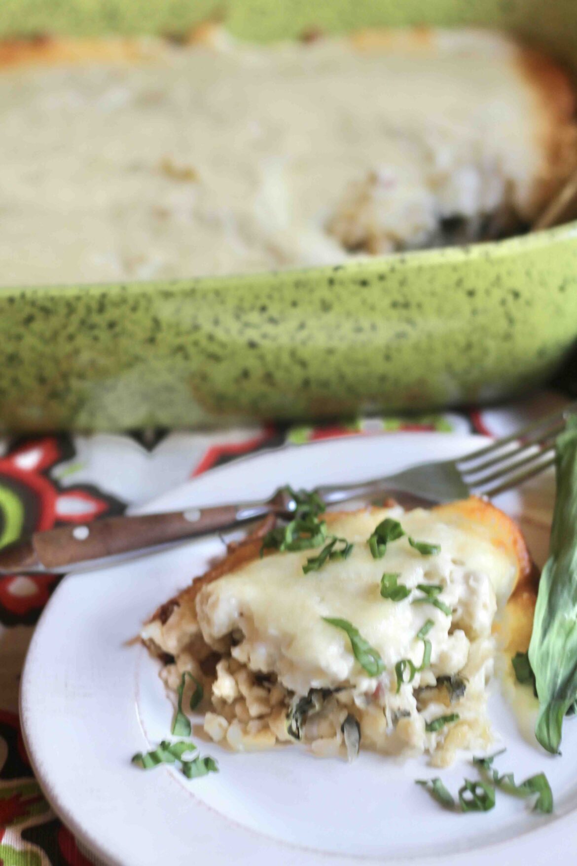 Spätzle Sauerkraut Ramp Casserole