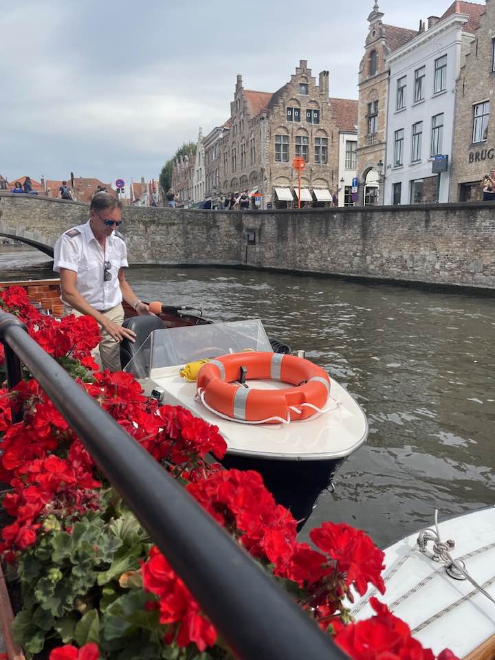 Boat Bruges Belgium