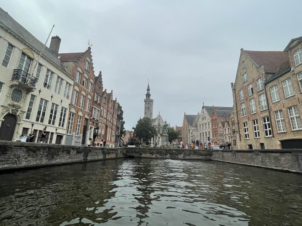 Boat ride bruges belgium
