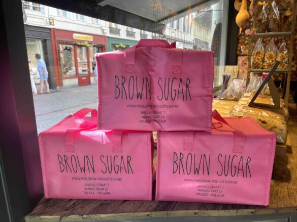 Brown Sugar Marzipan Shop Bruges Belgium