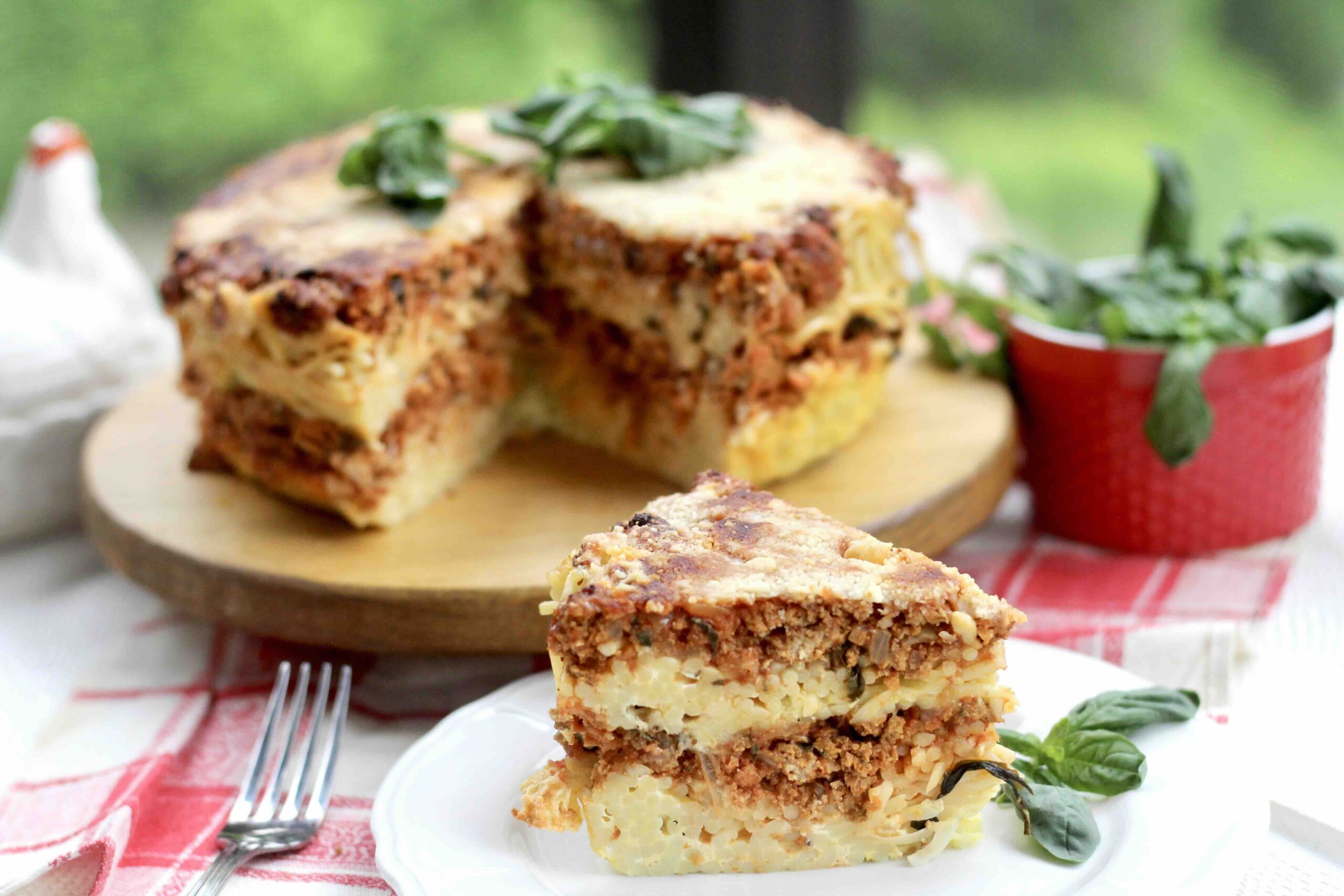 Spaghetti Bolognese Torte