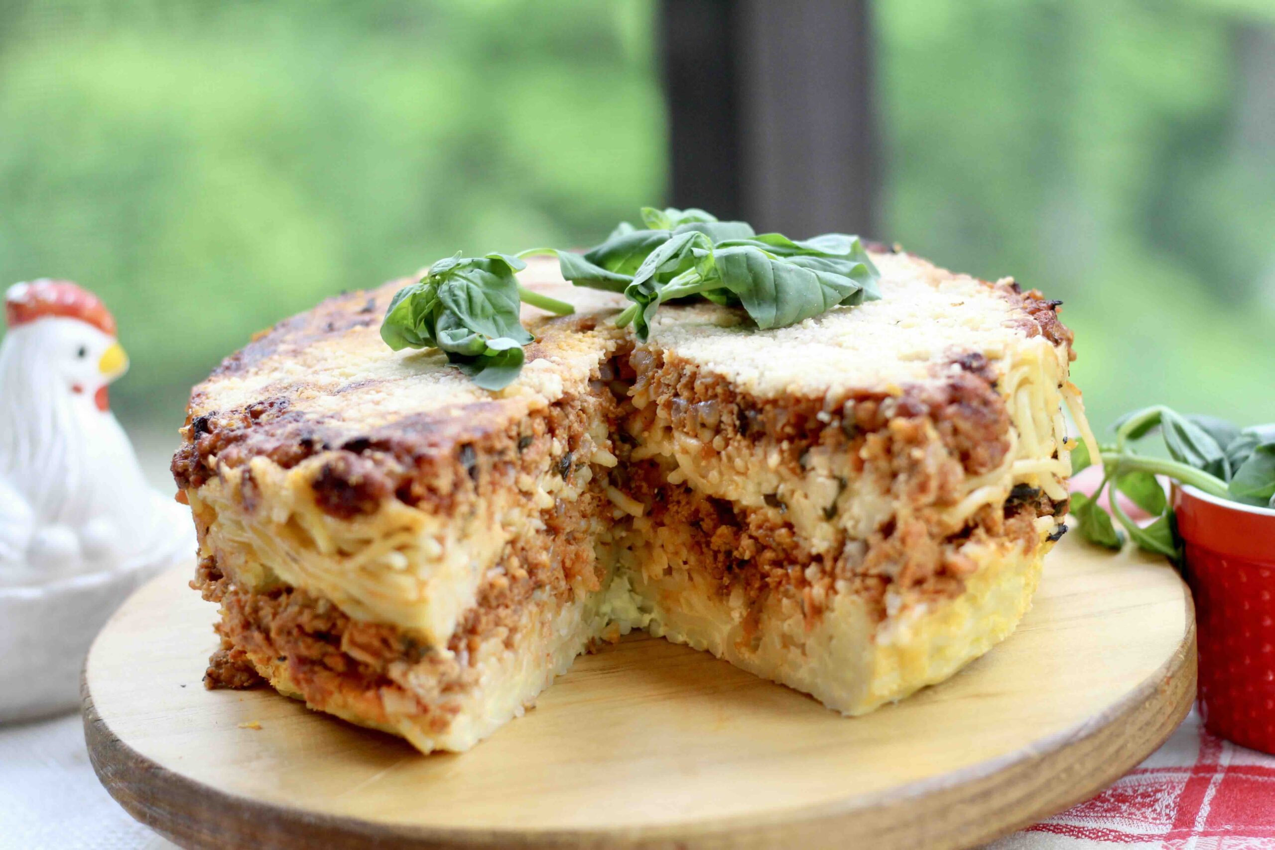 Spaghetti Bolognese Torte