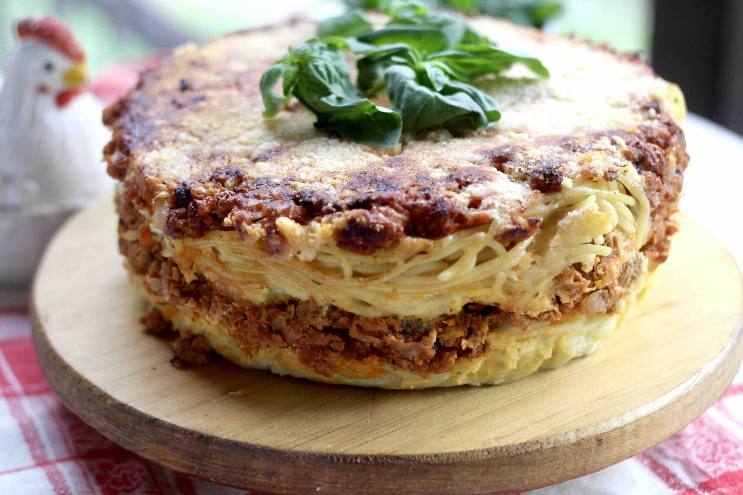 Spaghetti Bolognese Torte