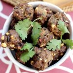 Chili Crisp Peanut Meatballs