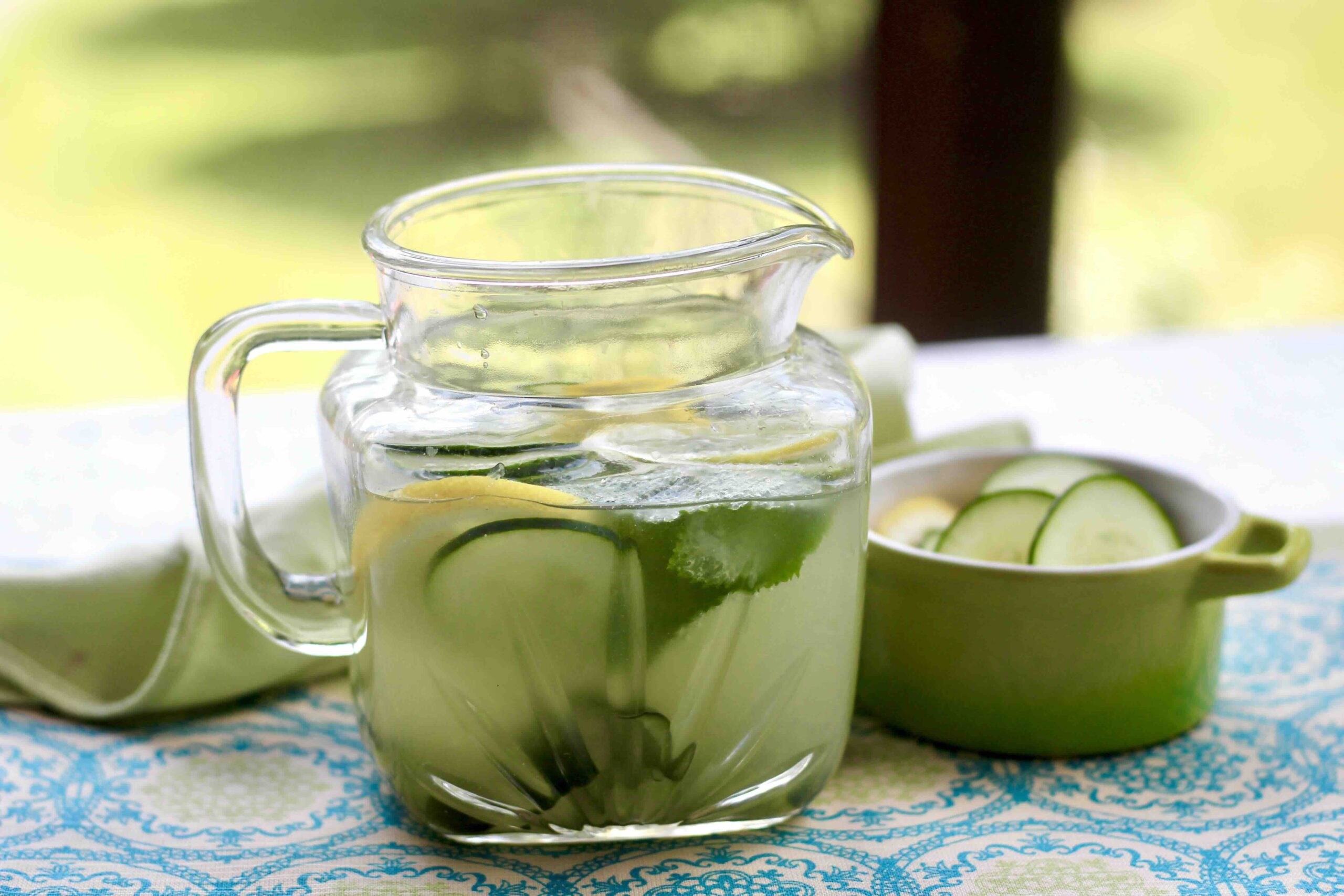 Cucumber Yuzu Gin Punch