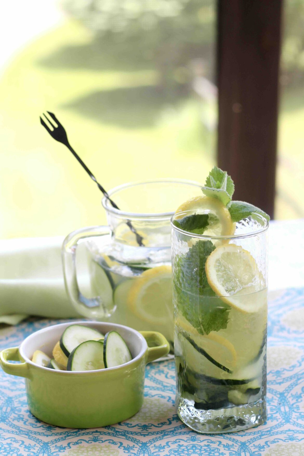 Cucumber Yuzu Gin Punch