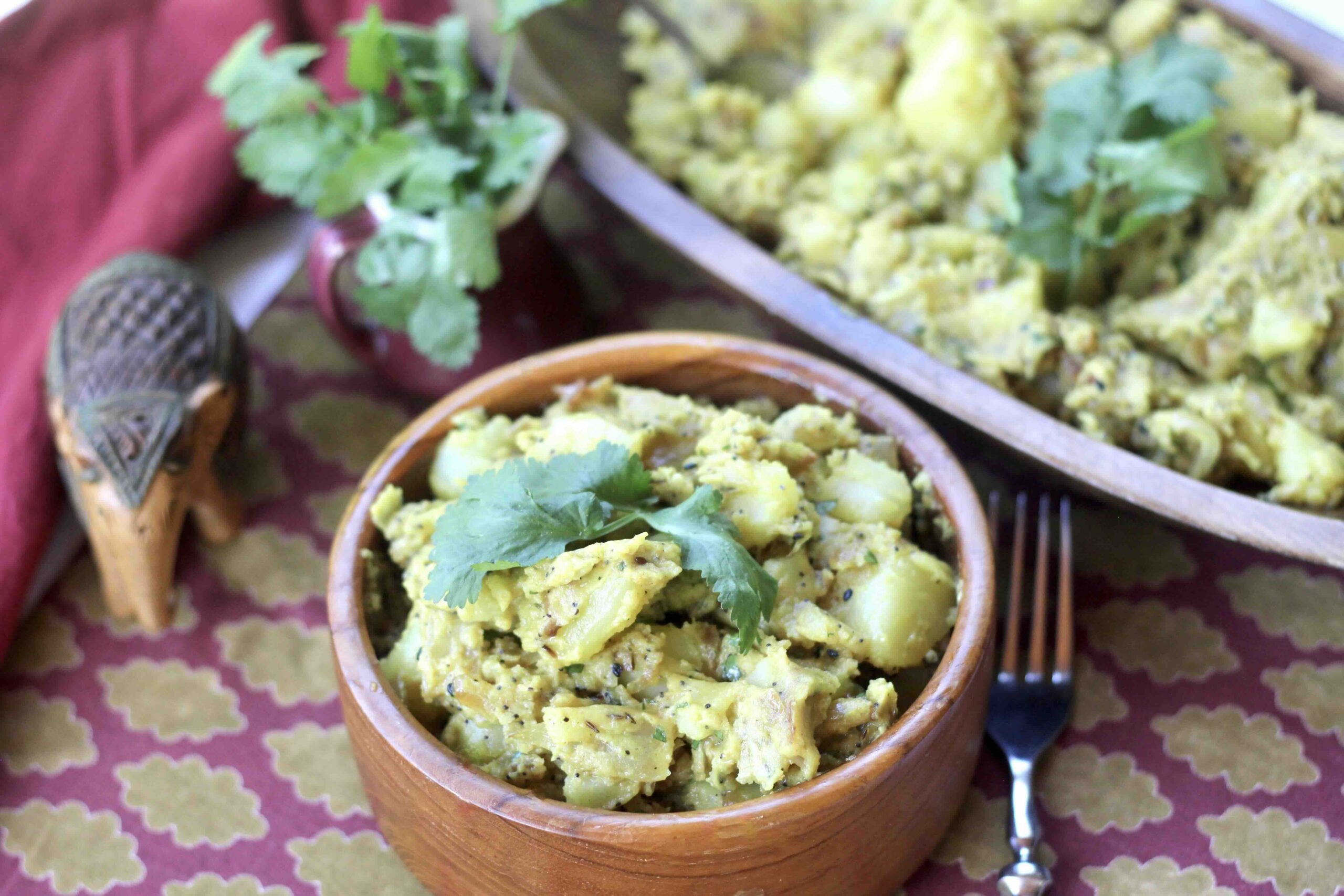 EVERYTHING CURRY POTATO SALAD