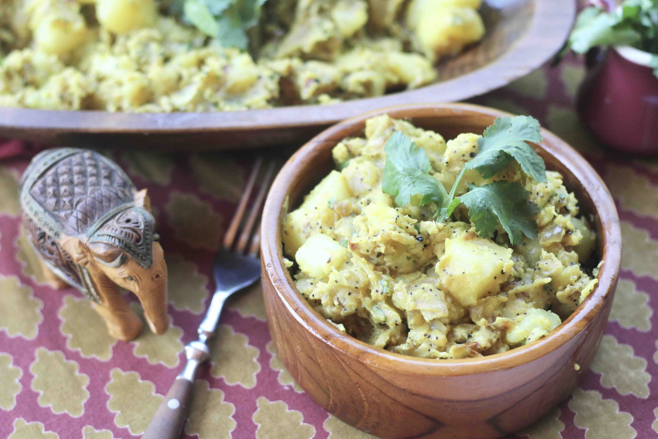 Everything Curry Potato Salad