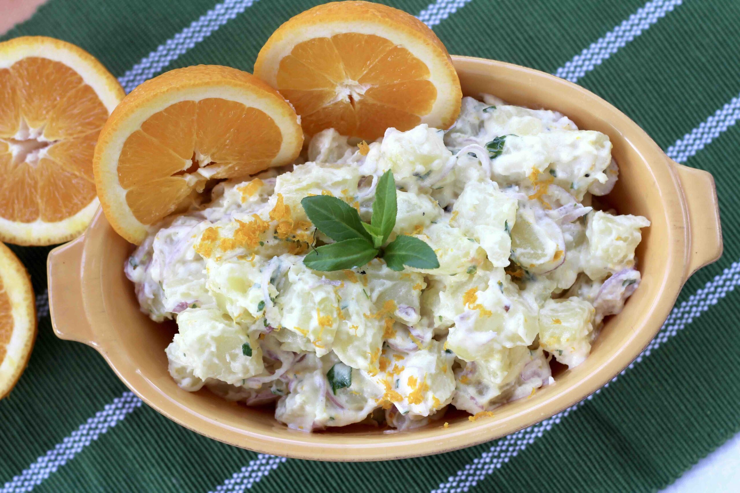 Orange Tarragon Potato Salad