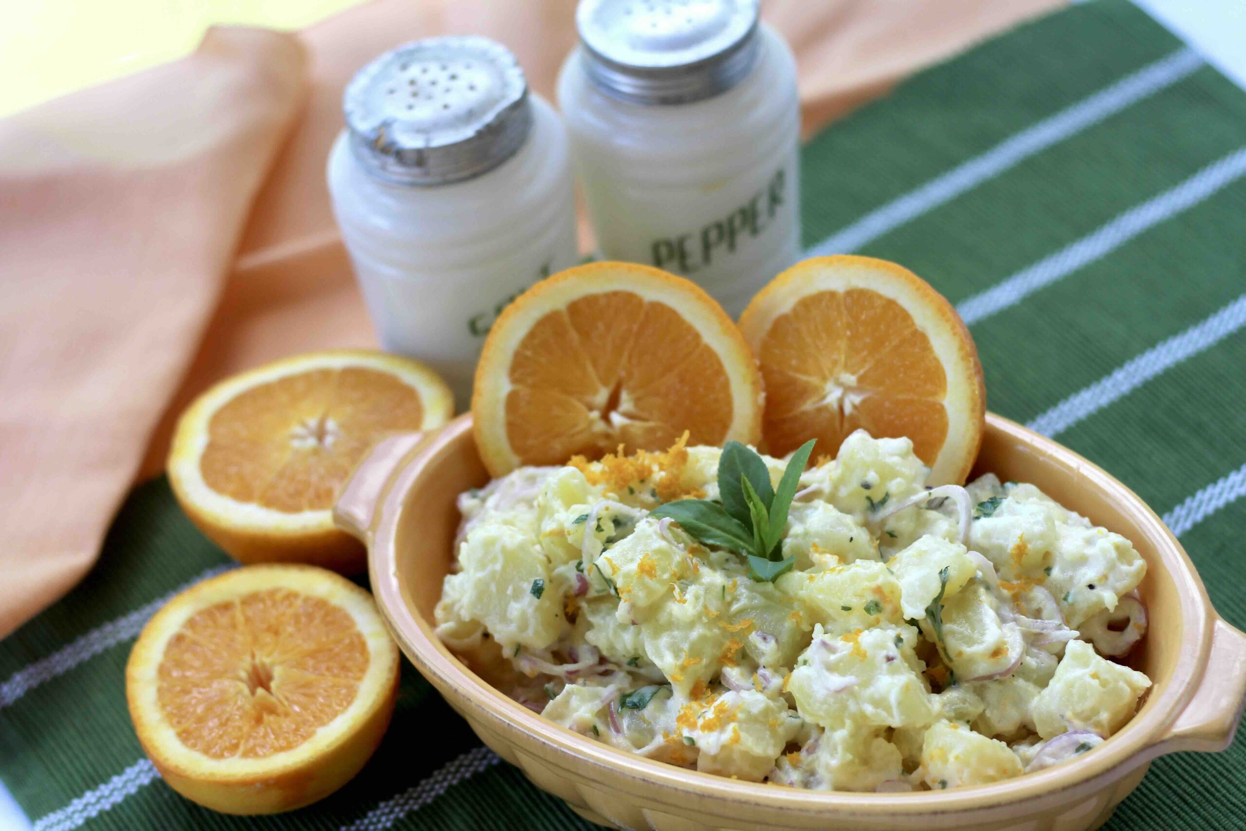 Orange Tarragon Potato Salad