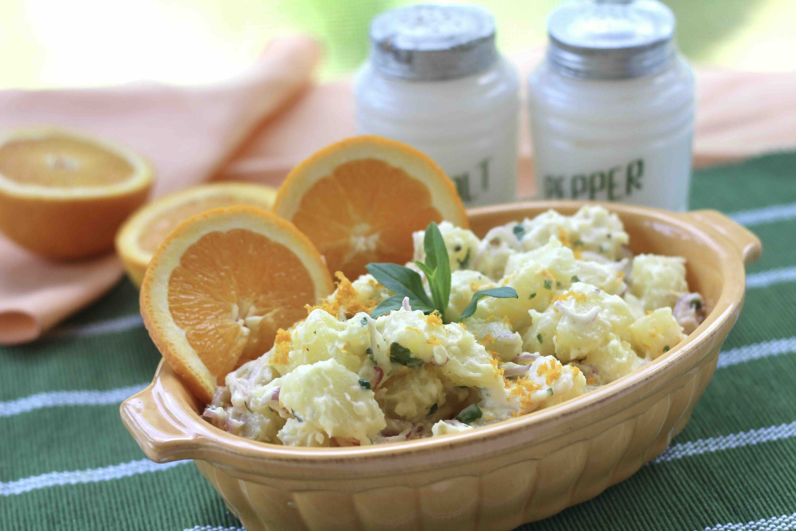 Orange Tarragon Potato Salad