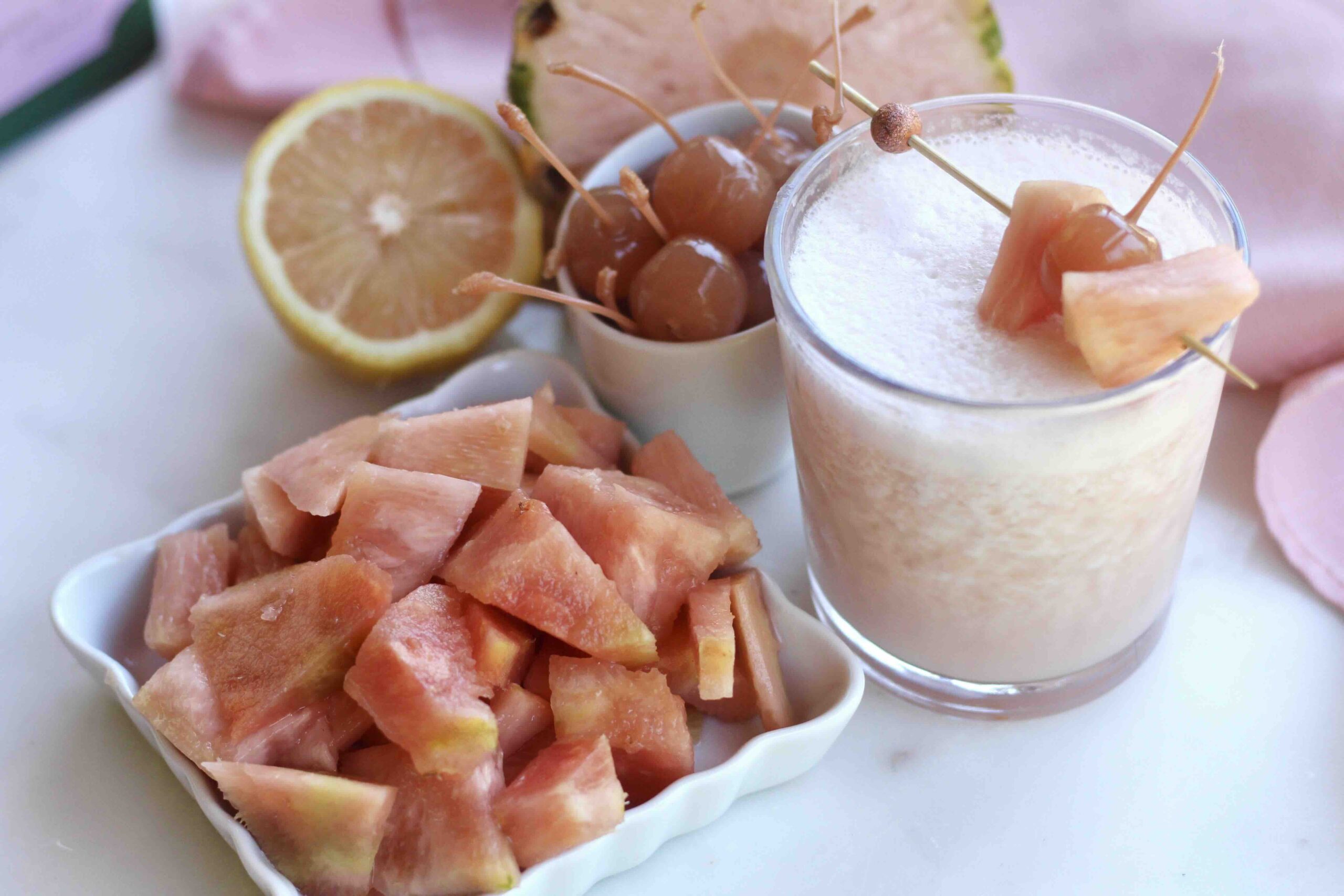 Pink Pineapple Lemon Colada