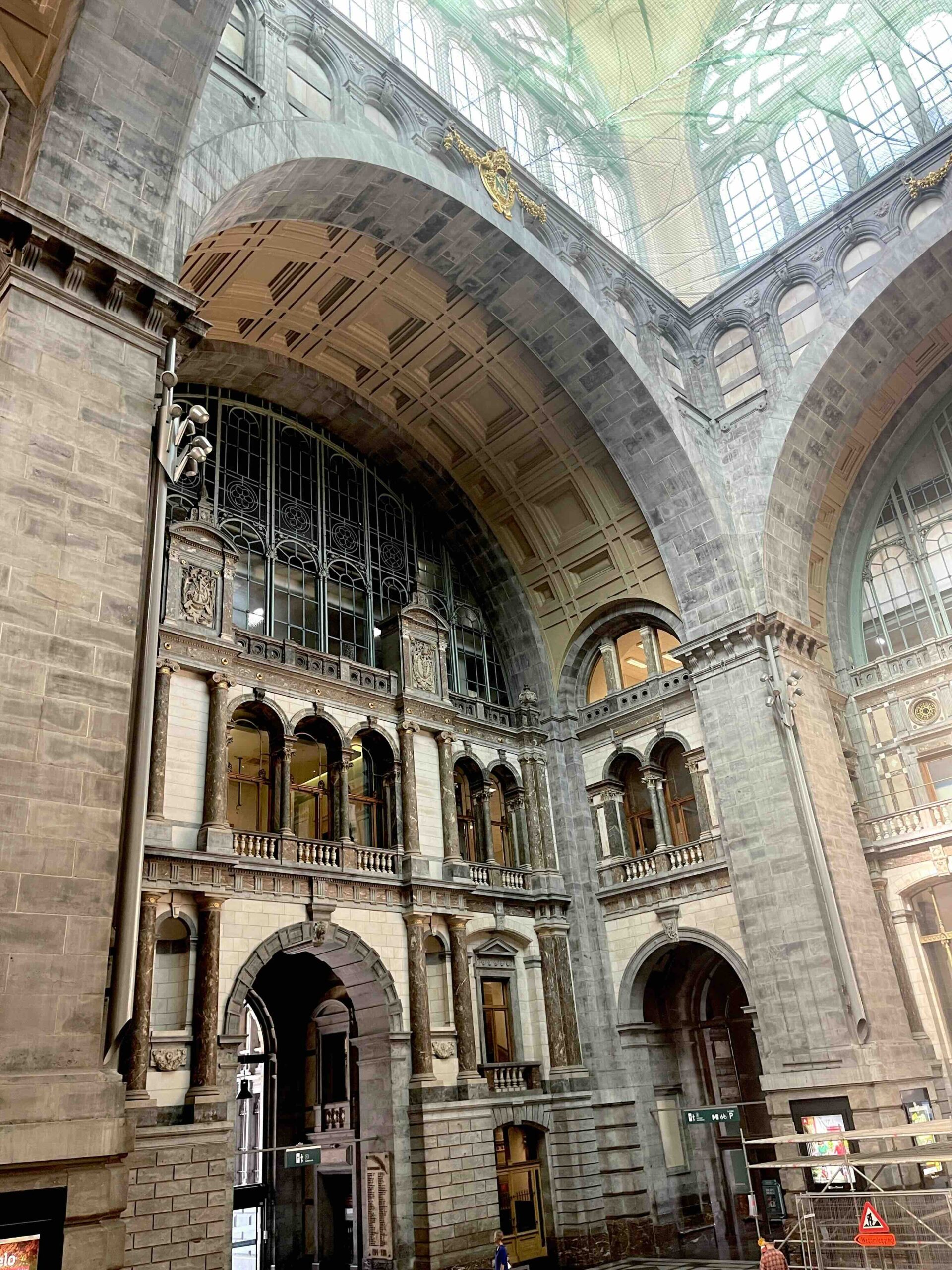 Admiring Antwerp's Ageless Gems Antwerp Train Station Belgium