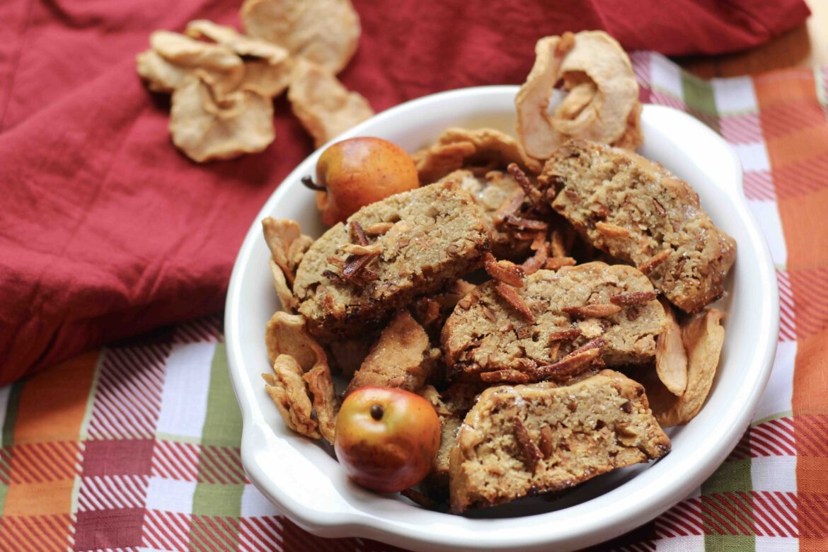 Apple Honey Almond Mandelbrot