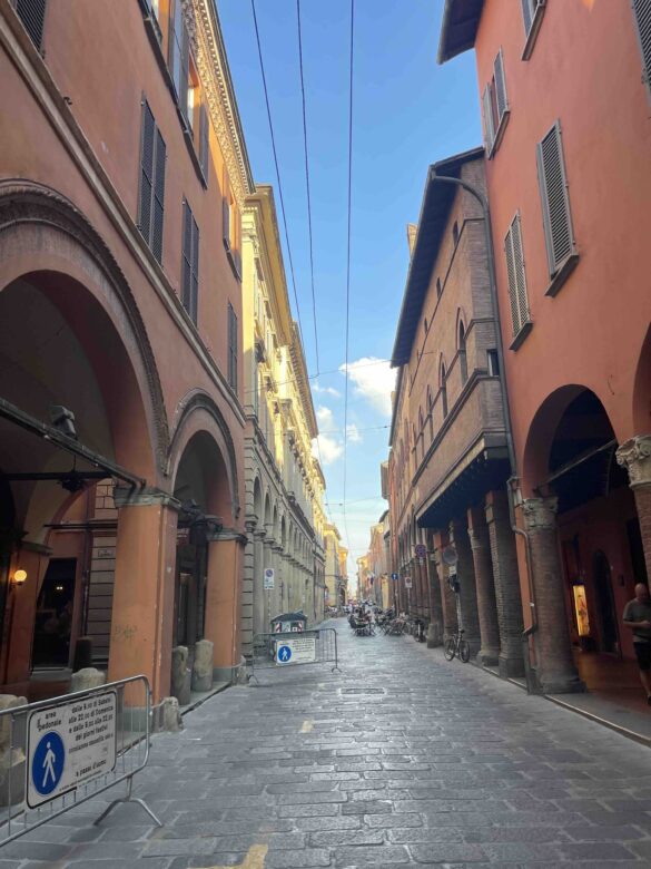 Porticos Bologna Italy