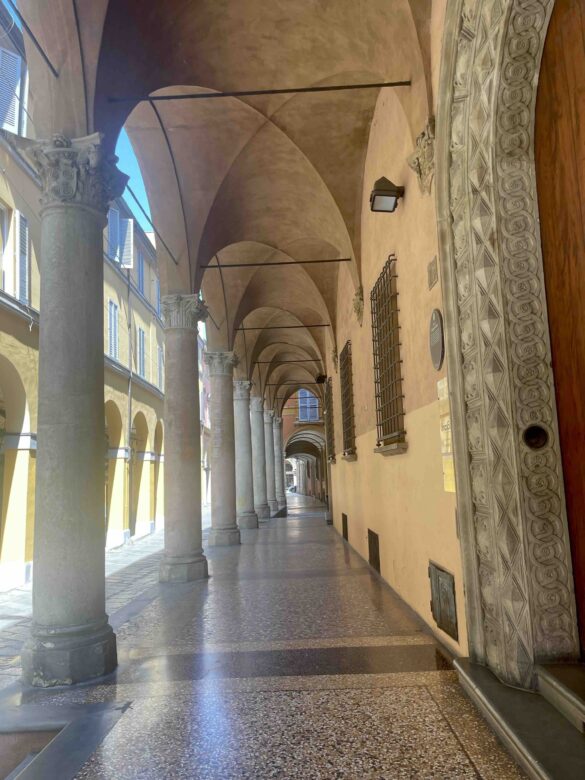 Porticos Bologna Italy