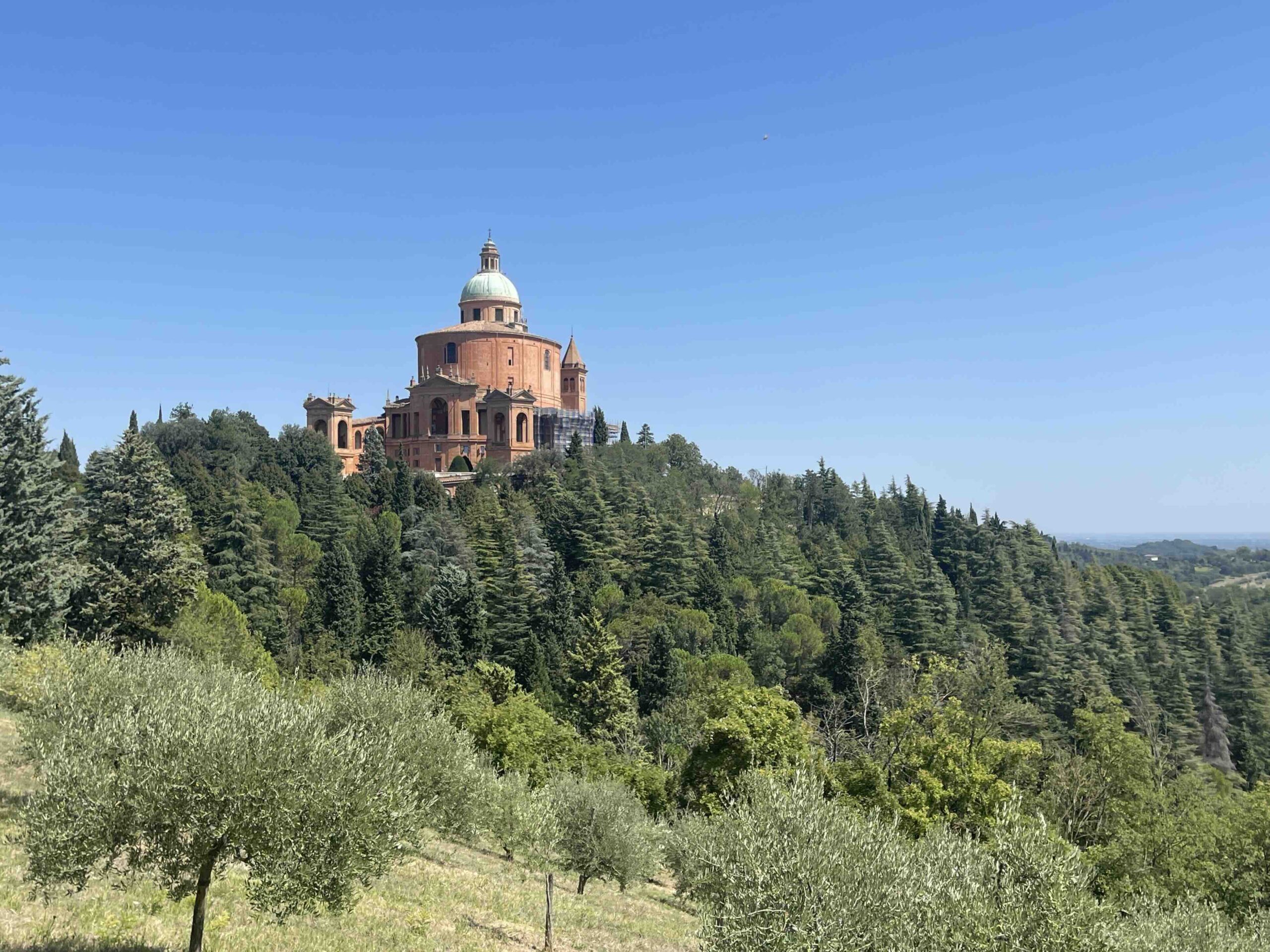 Easting & Exploring Bologna italy San Luca Basiclica