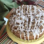 Spiced Pear Streusel Cake