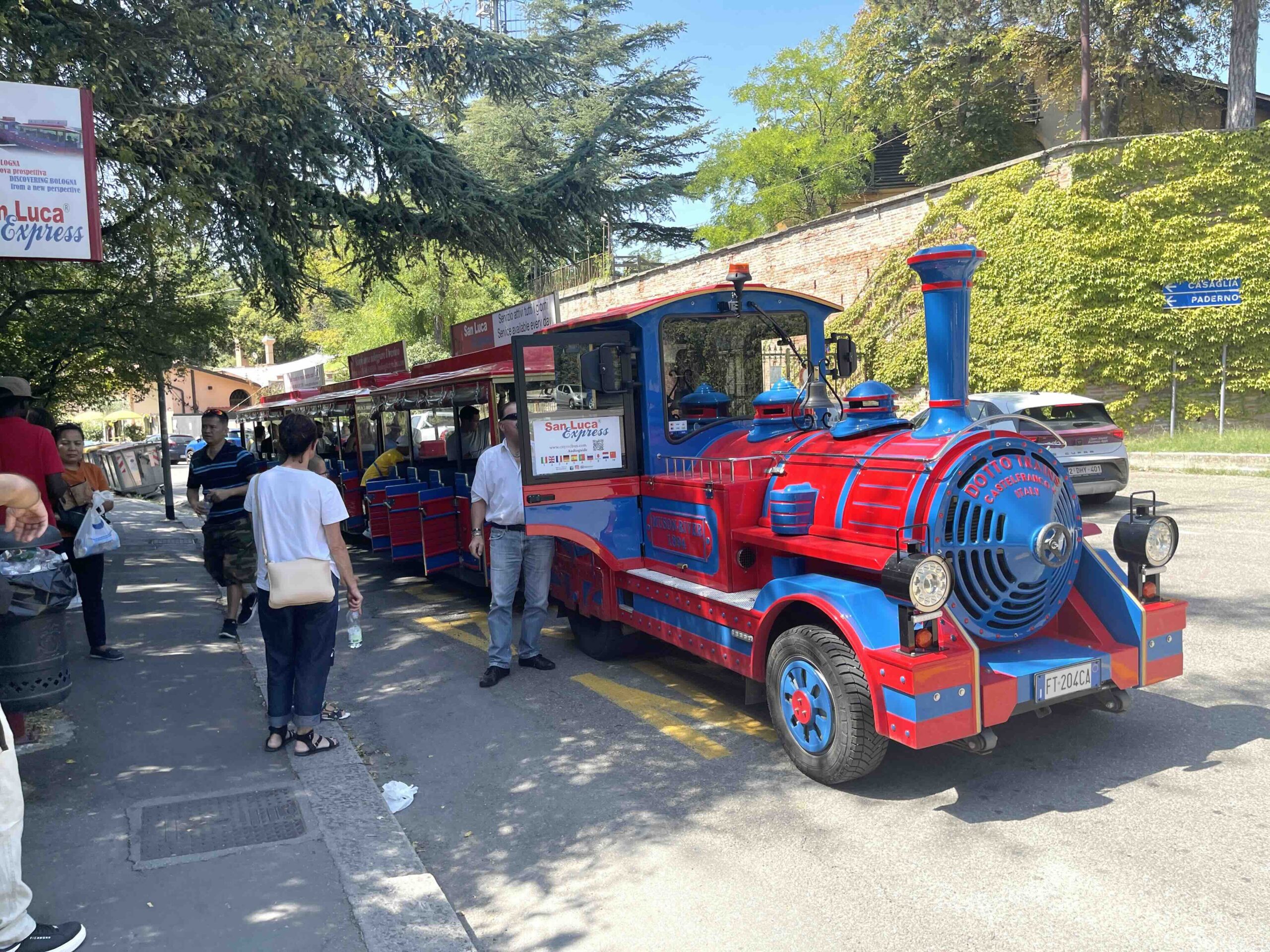 Eating & Exploring Bologna Italy San Luca Basilica Train