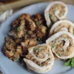 Turkey roulade with chestnut stuffing