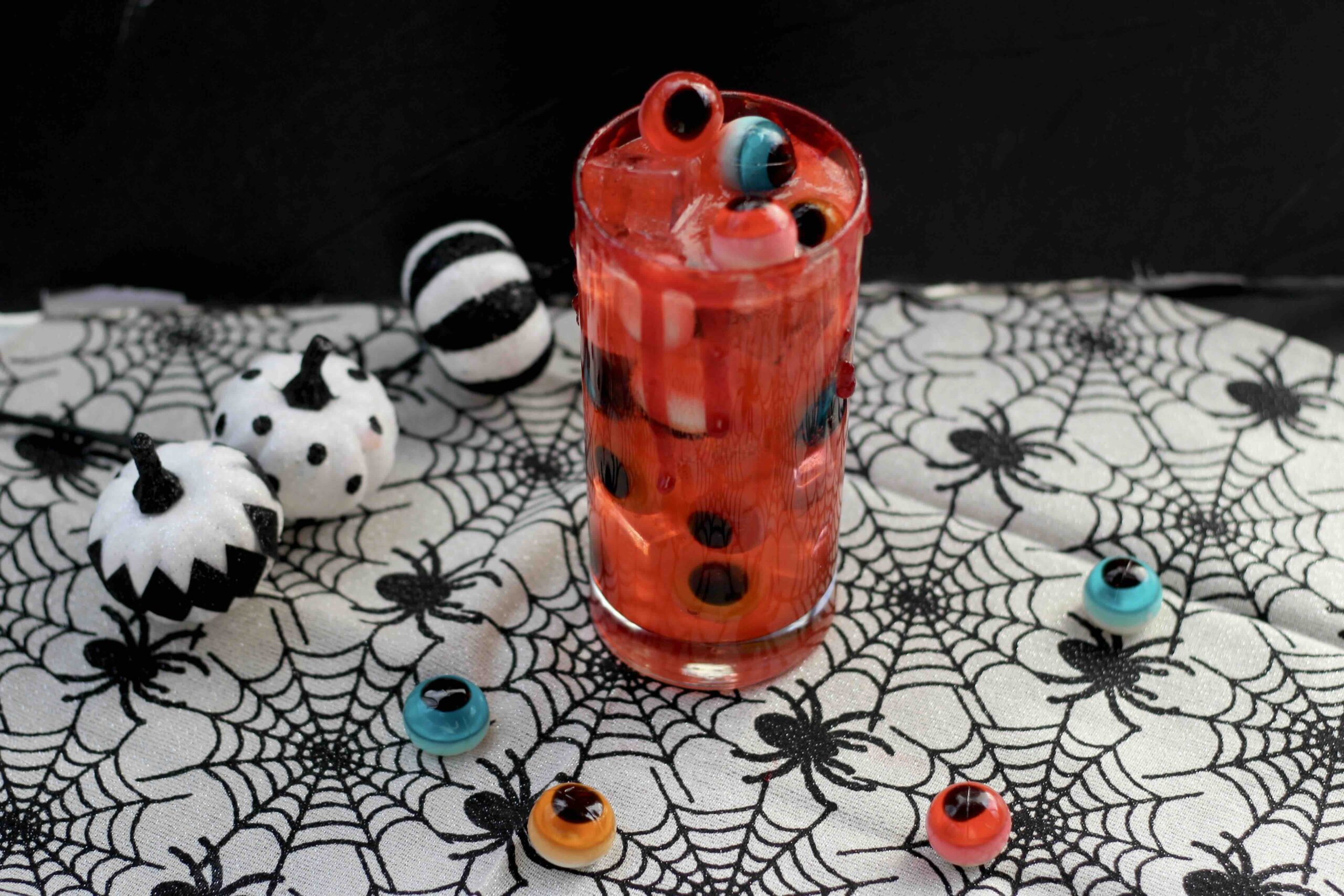 Bloody EYE-Ball Halloween Cocktail