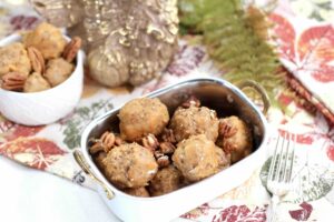 Sweet Potato Pecan Knödel