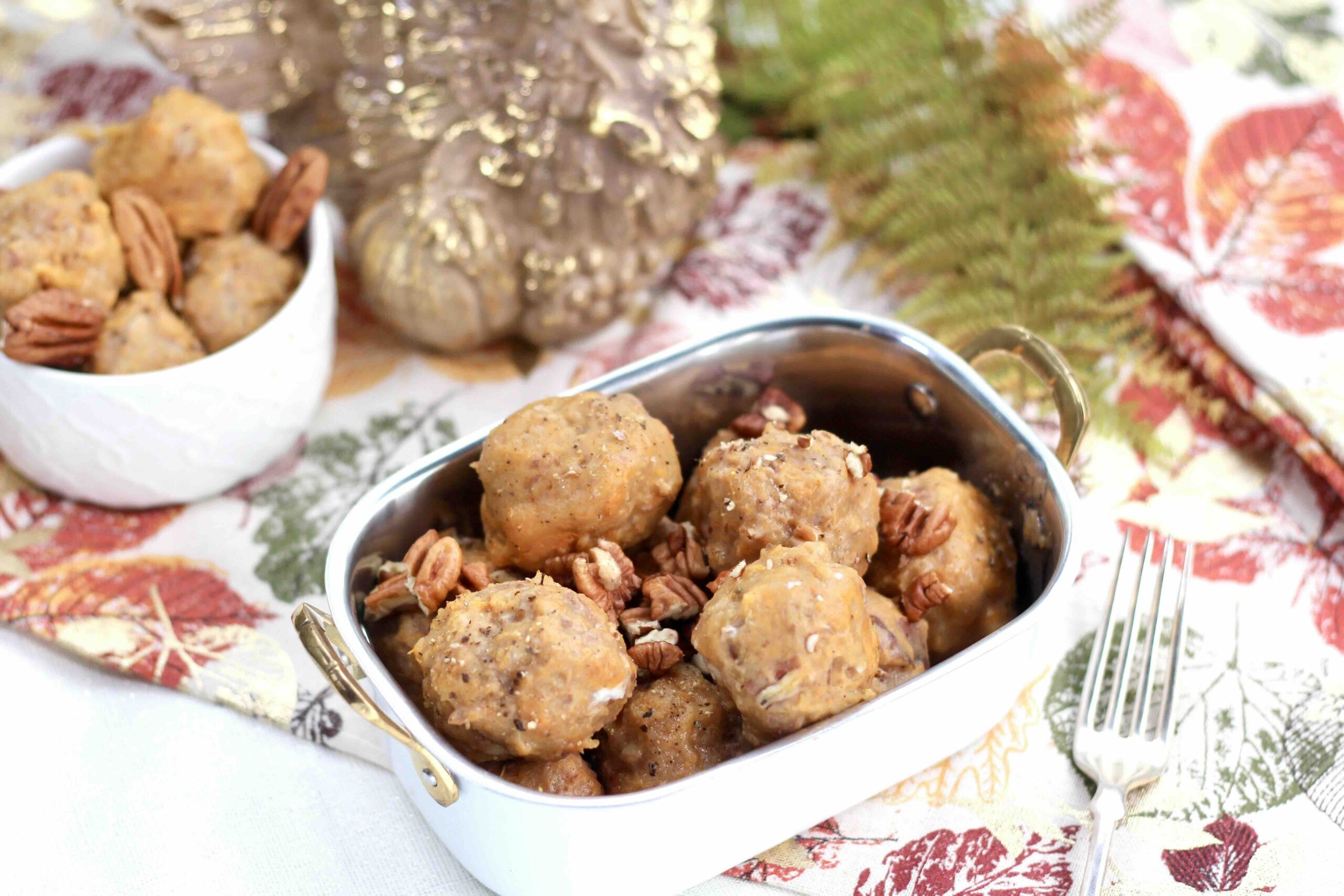 Sweet Potato Pecan Knödel 