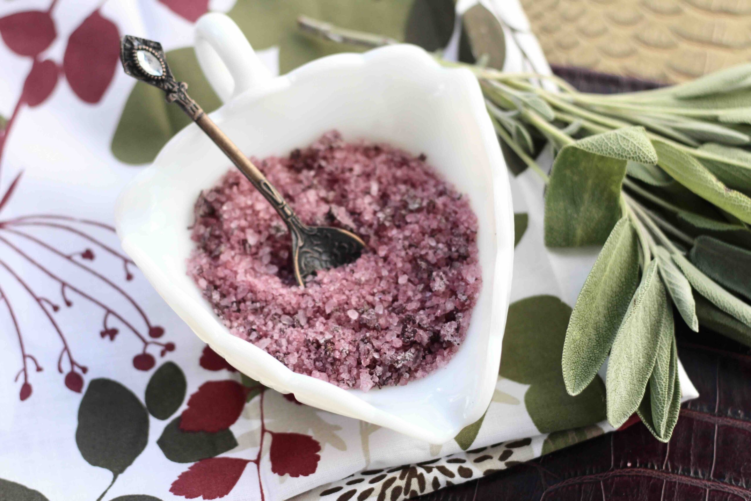 Red Wine Sage Salt