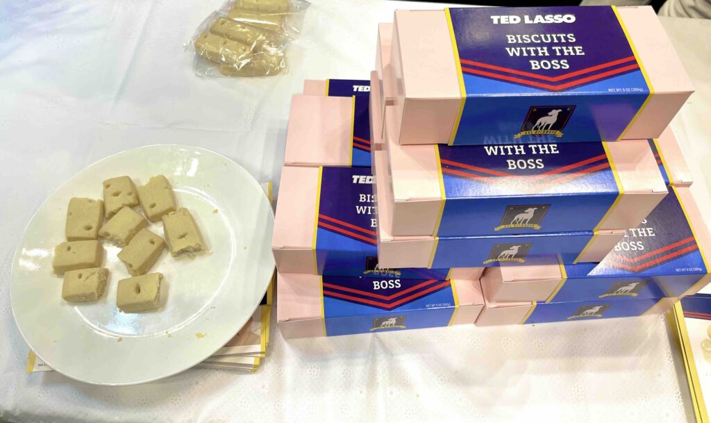 Fancy Food Show - Ted Lasso Biscuits