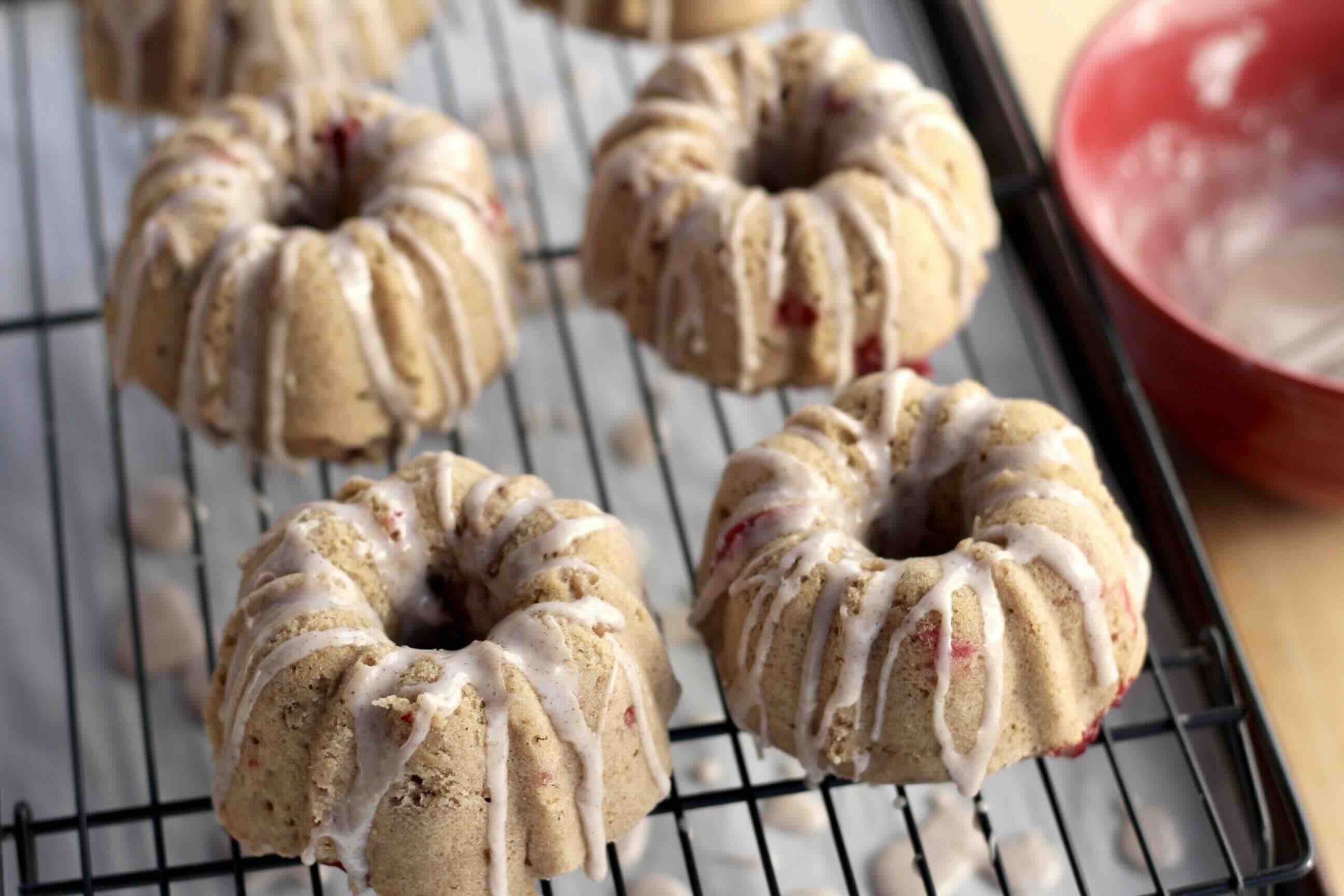 Cranberry Walnut Spice Cakes