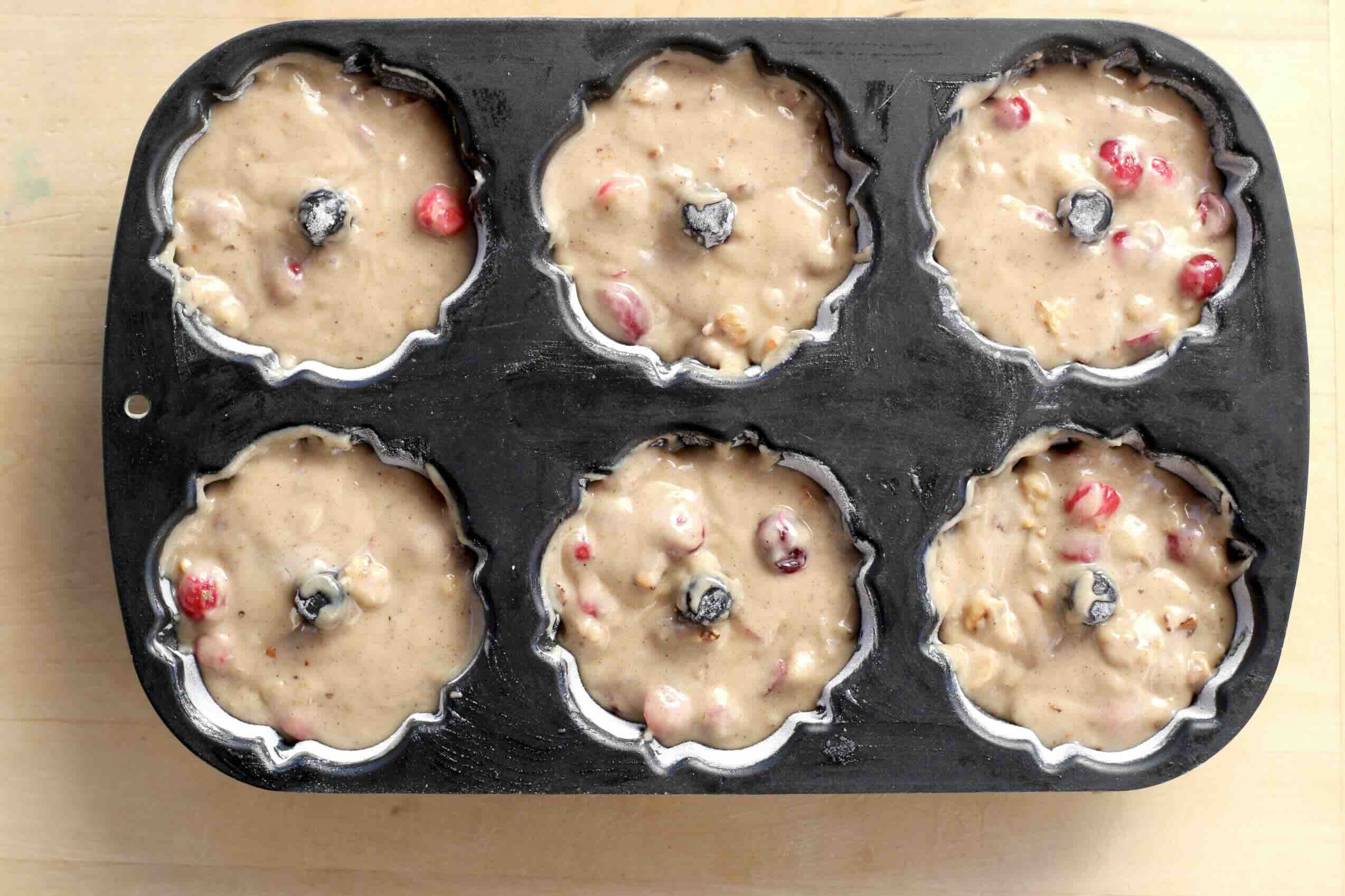 Cranberry Walnut Spice Cakes 