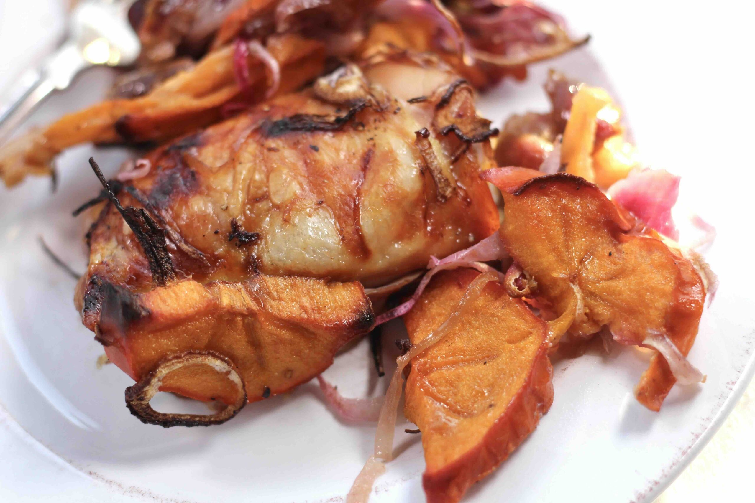 Persimmon Date Preserved Lemon Chicken