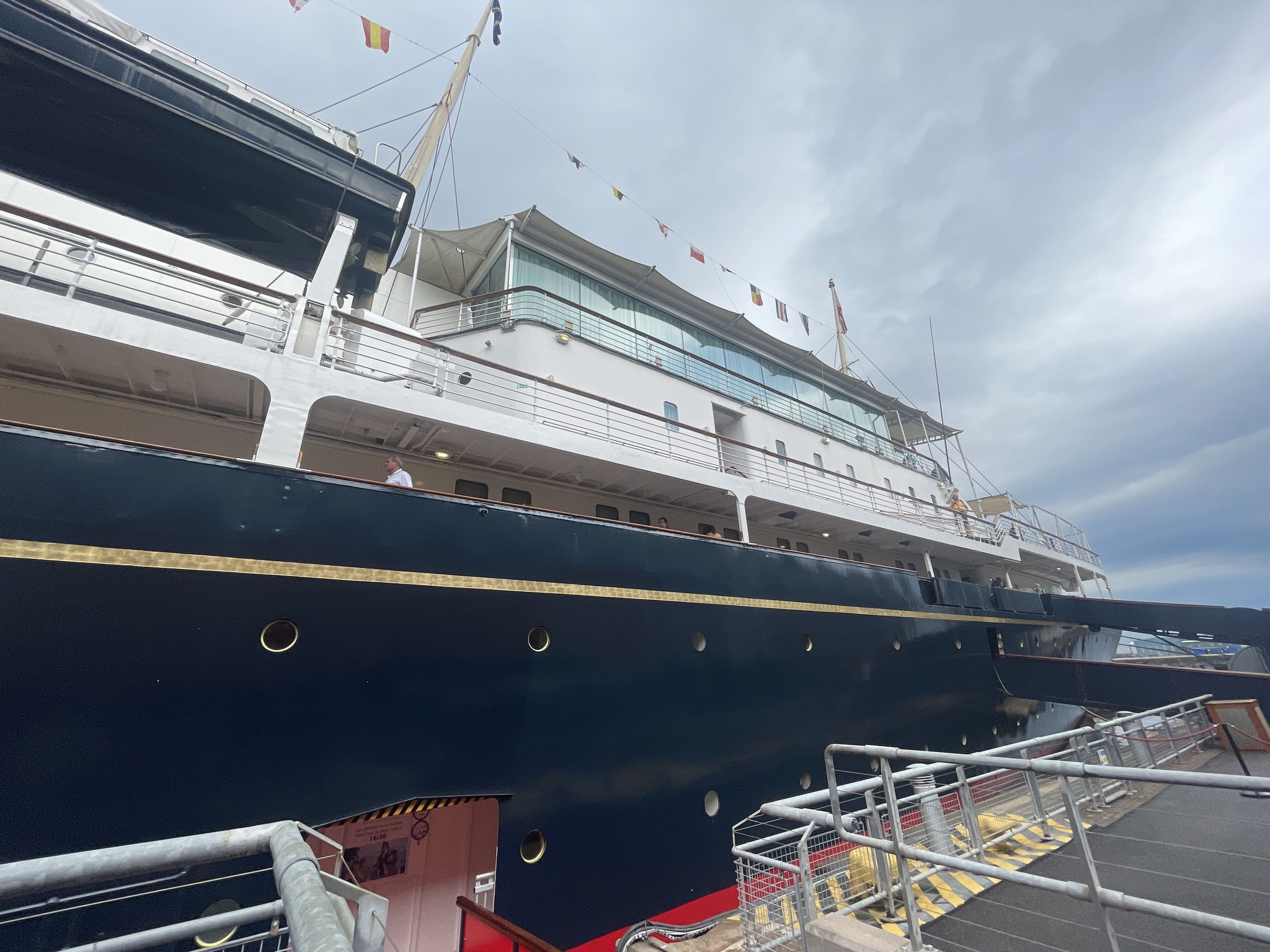 The Royal Yacht Britannia Edinburgh Scotland