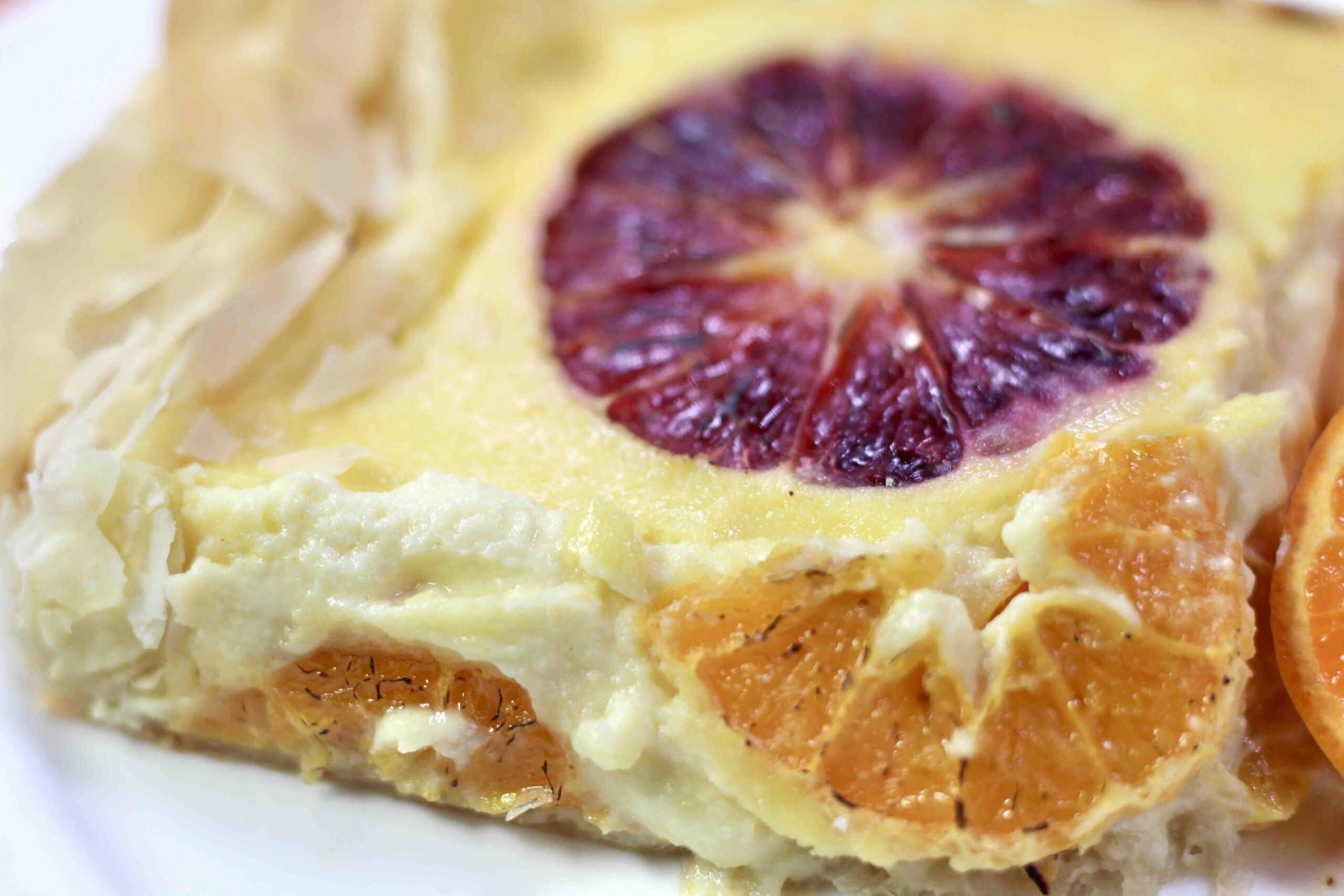 Caramelized Citrus Cream Tart