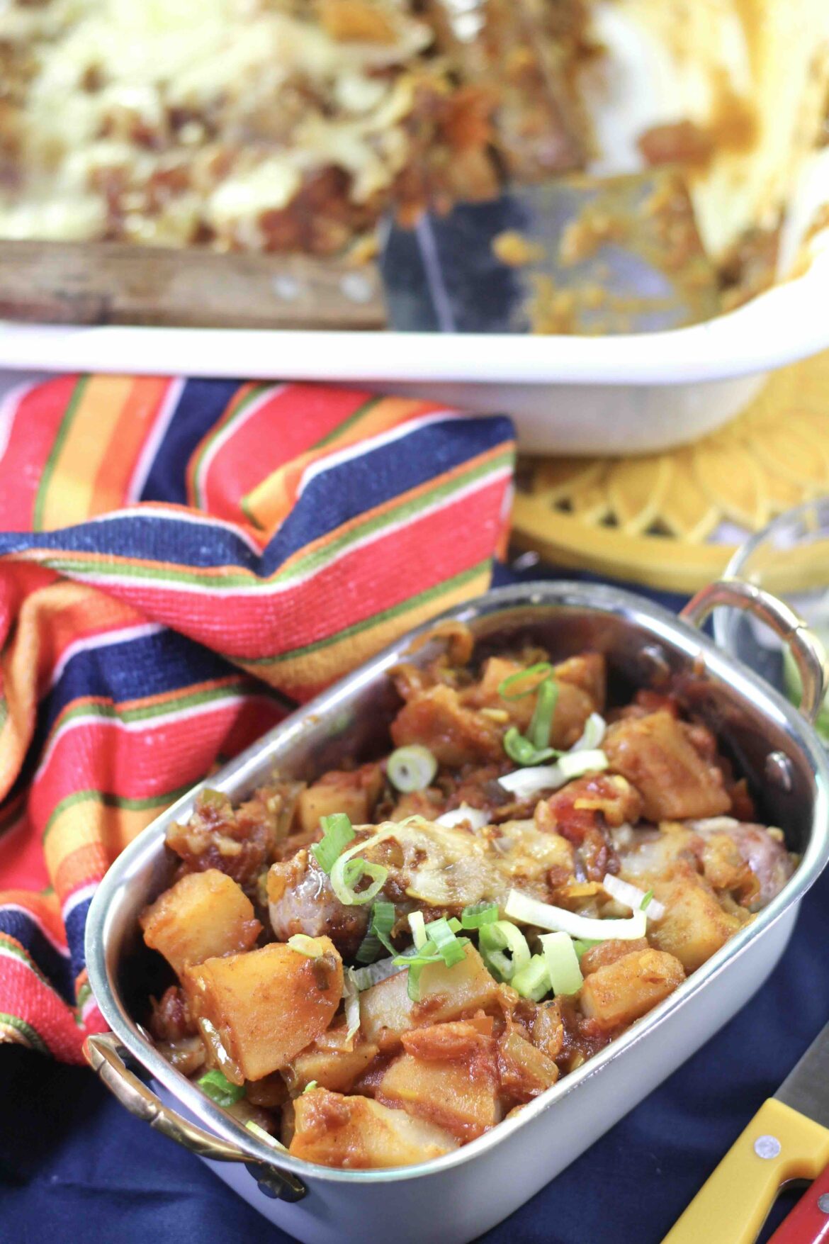 German Currywurst Casserole