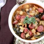 Potato Kale Bratwurst Stew