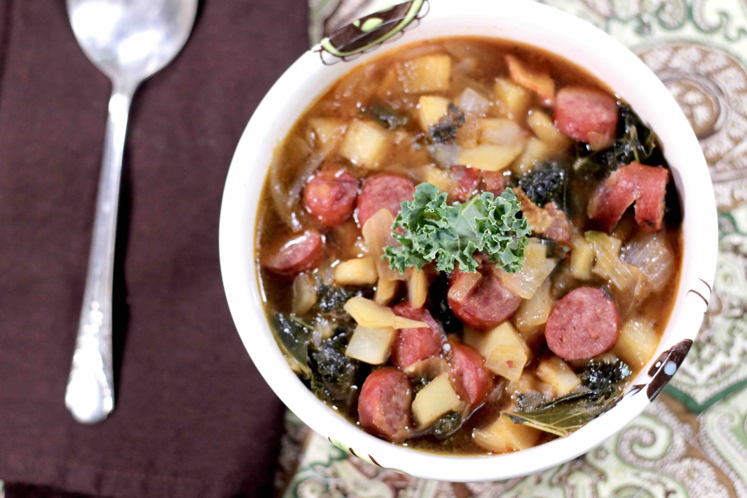  Potato Kale Bratwurst Stew