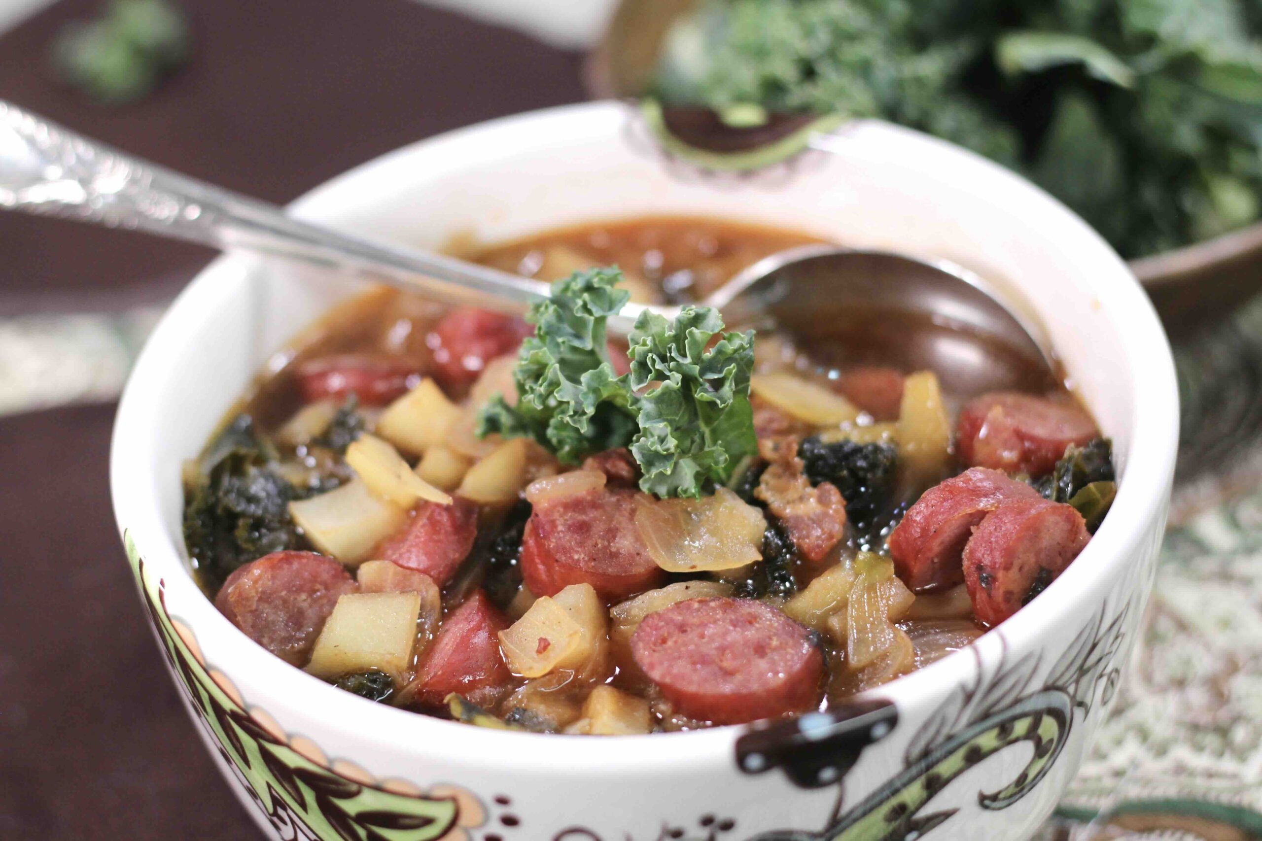  Potato Kale Bratwurst Stew