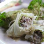 Smoked Gouda Quinoa Cabbage Rolls