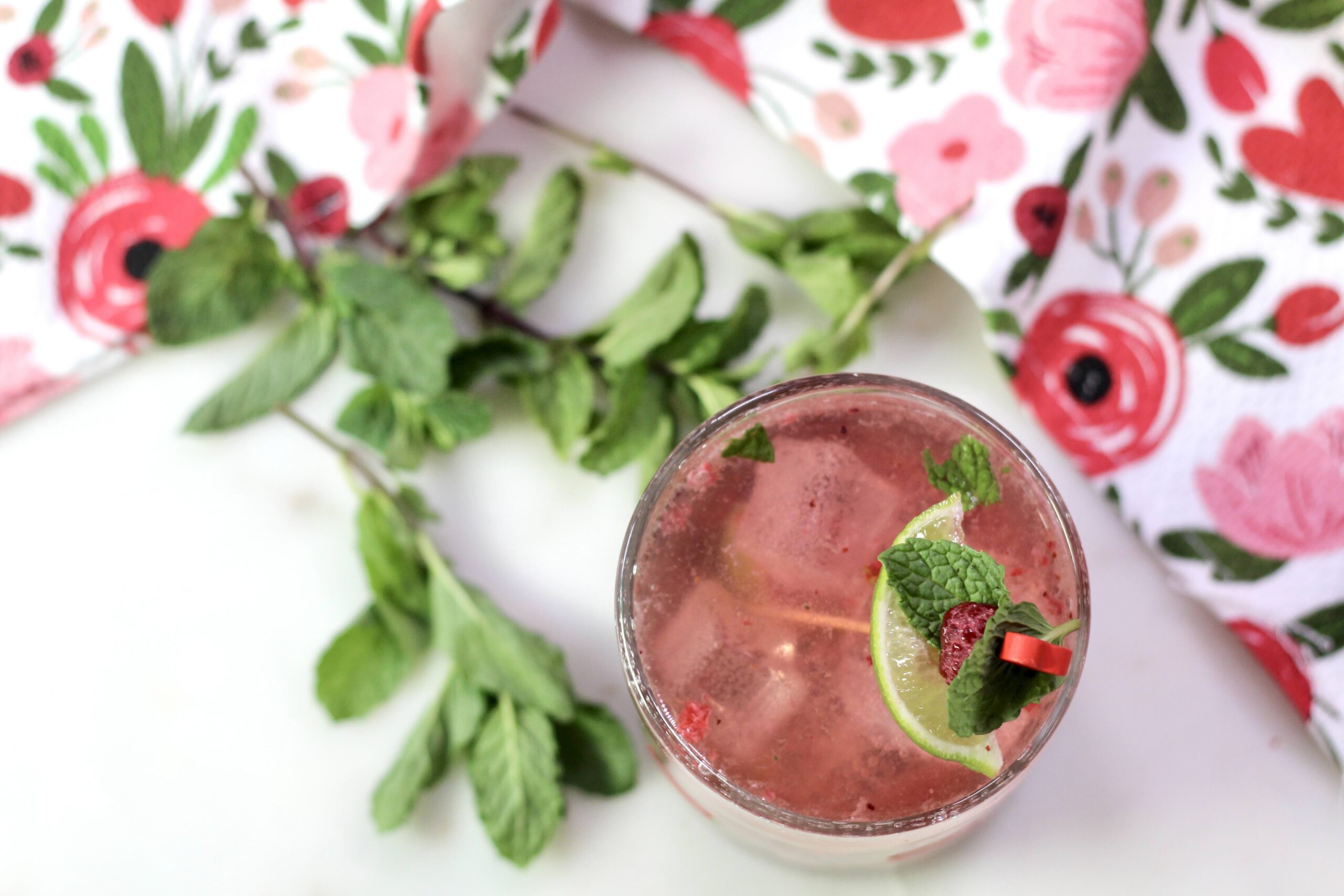 Valentine’s Berry Love Mojito