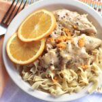 Orange Pepper Cream Chicken.