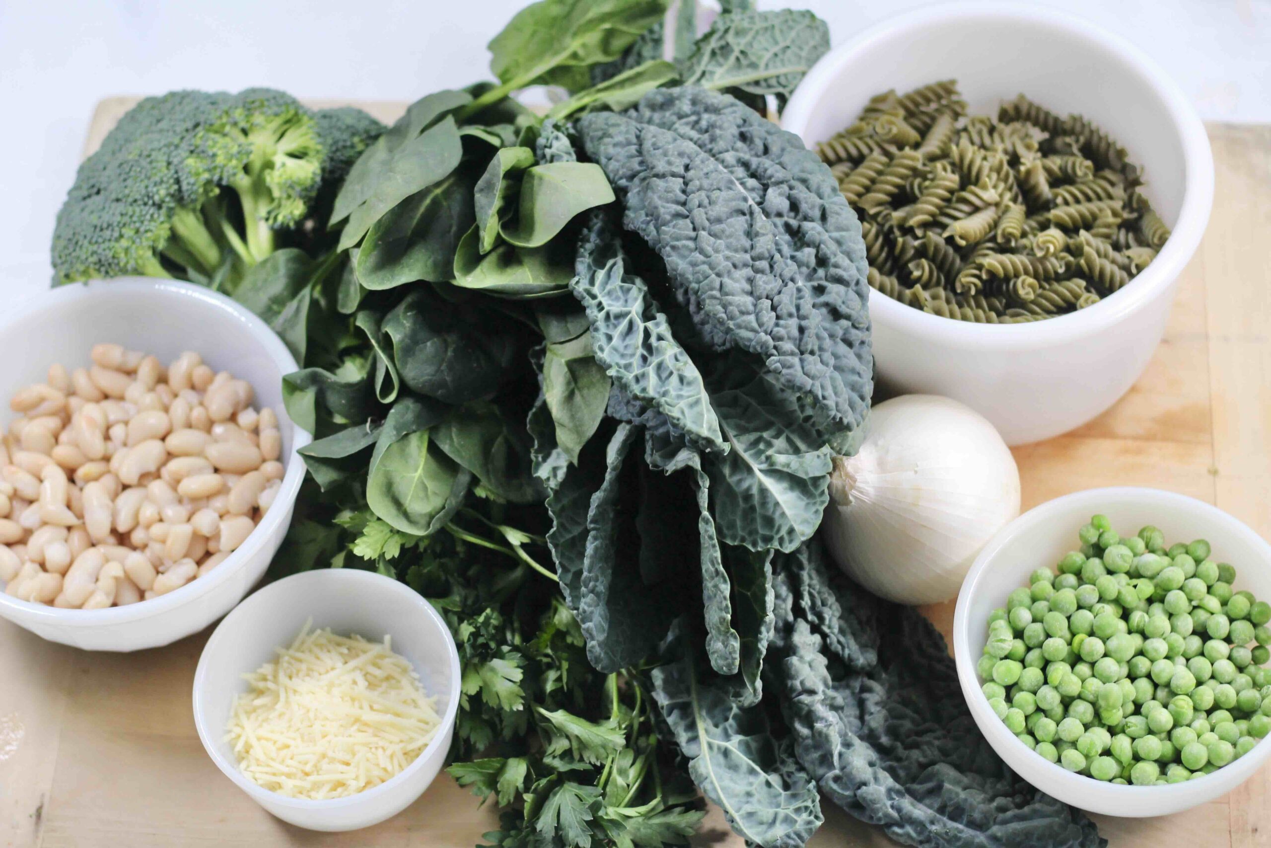 Super Greens Minestrone Ingredients