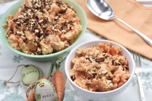Carrot Hazelnut Mashed Potatoes