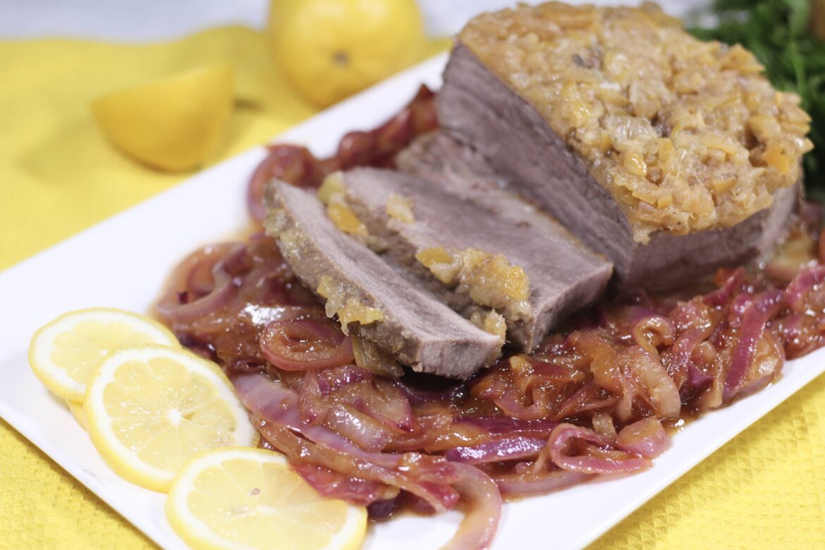 Preserved Lemon Honey Brisket