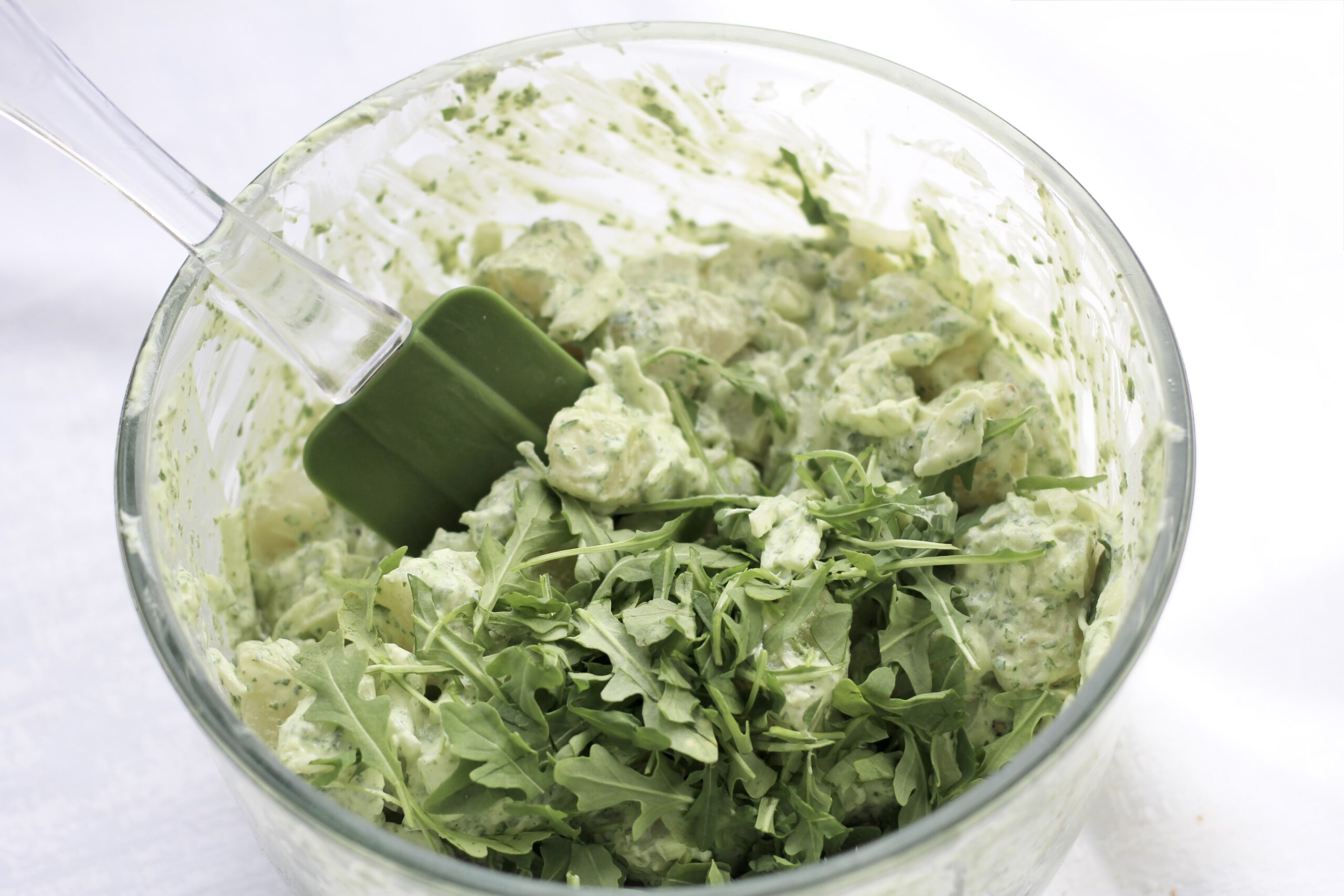 Arugula Cream Potato Salad