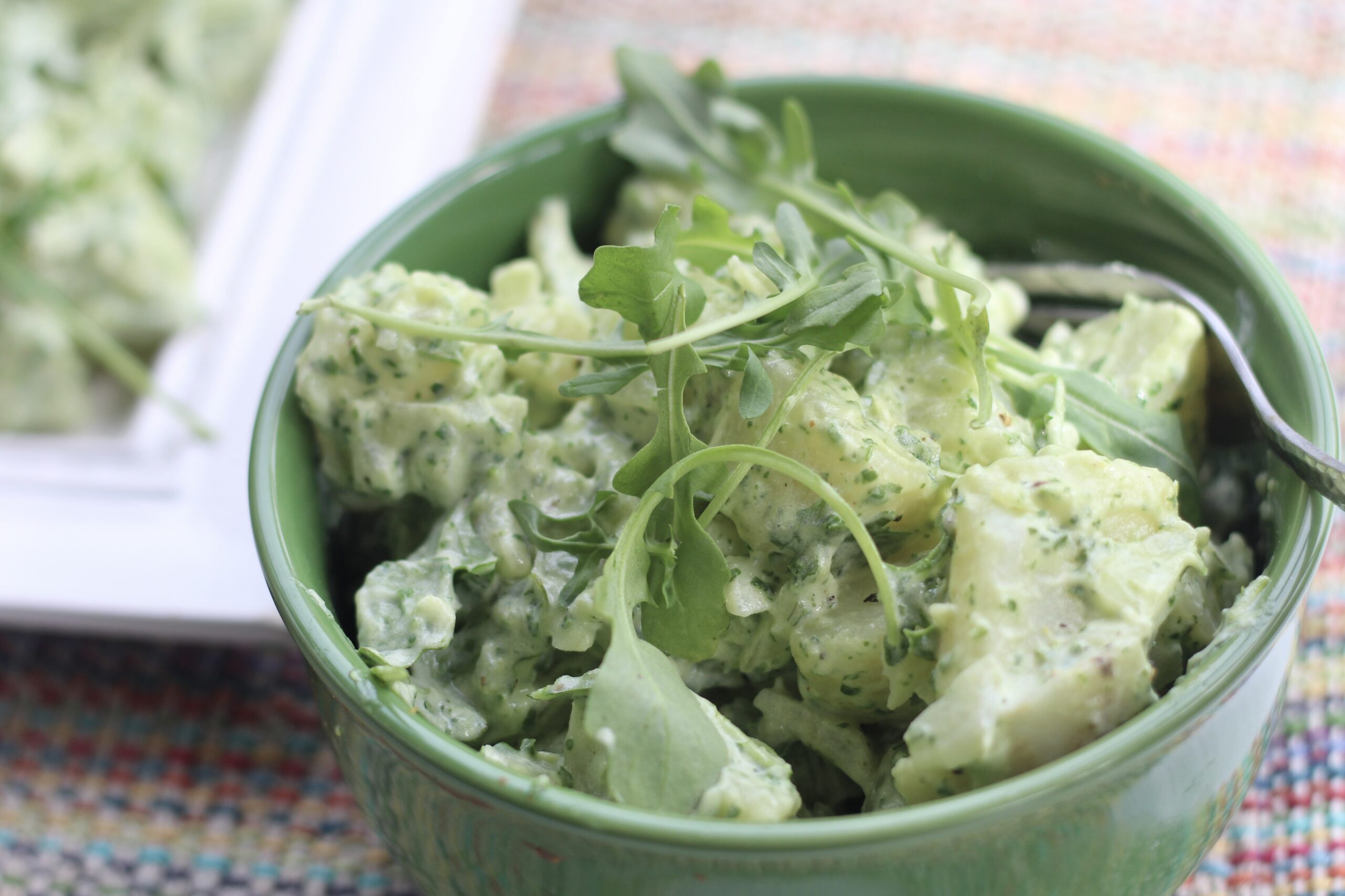Arugula Cream Potato Salad