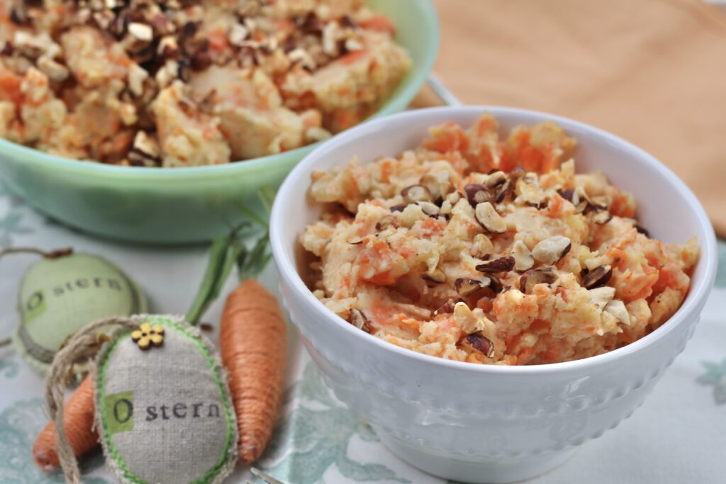 Carrot Hazelnut Masheed Potatoes